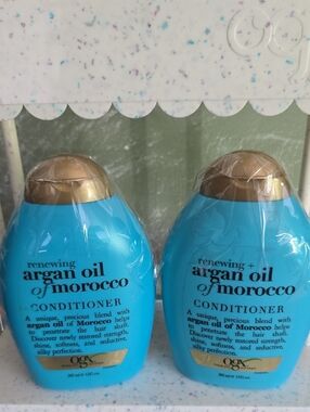 2 OGX Renewing Argan Oil of Morocco Conditioner -13 FL Oz Each